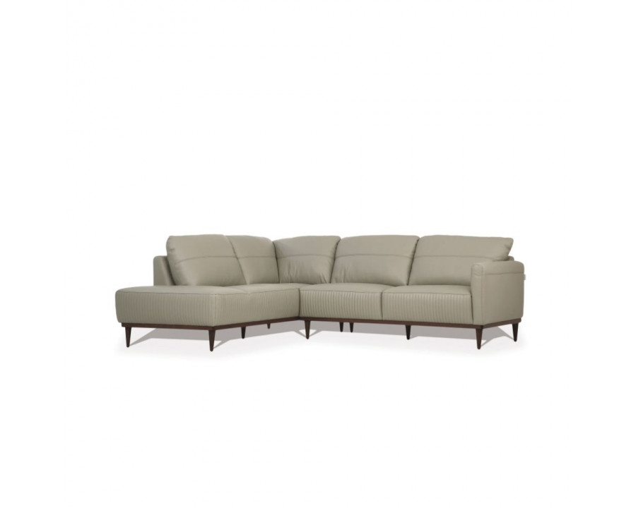 ACME Tampa Left Facing Sectional Sofa - Airy Green (54995)