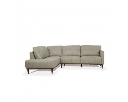 ACME Tampa Left Facing Sectional Sofa - Airy Green (54995)