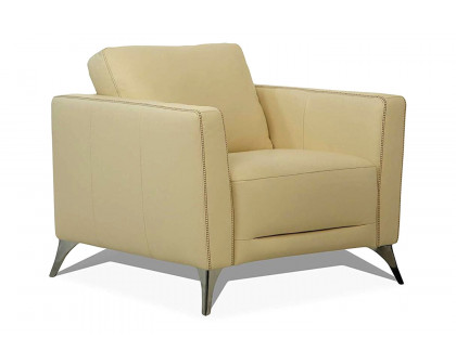 ACME - Malaga Leather Accent Chair