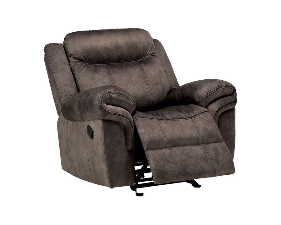 ACME Zubaida 2-Tone Glider Recliner - Chocolate Velvet