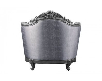 ACME - Ariadne Chair with Pillow in Platinum