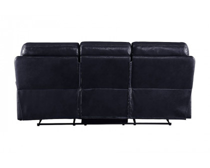 ACME Aashi Motion Sofa - Navy, Leather