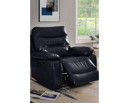 ACME Aashi Recliner - Navy, Leather