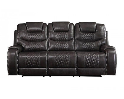 ACME Braylon Motion Sofa - Magnetite PU