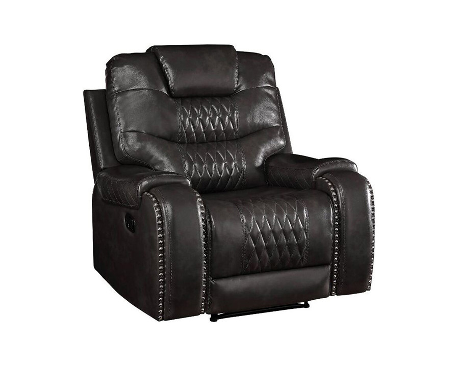 ACME Braylon Motion Recliner - Magnetite PU