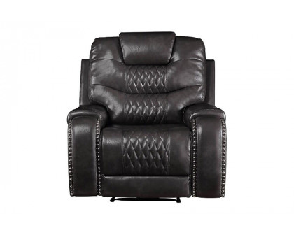 ACME Braylon Motion Recliner - Magnetite PU