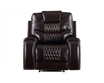 ACME Braylon Motion Recliner - Brown PU