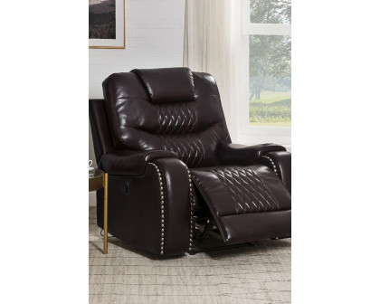 ACME Braylon Motion Recliner - Brown PU