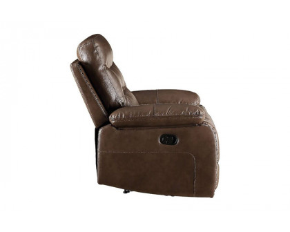 ACME Aashi Motion Sofa - Brown, Leather