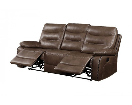 ACME Aashi Motion Sofa - Brown, Leather