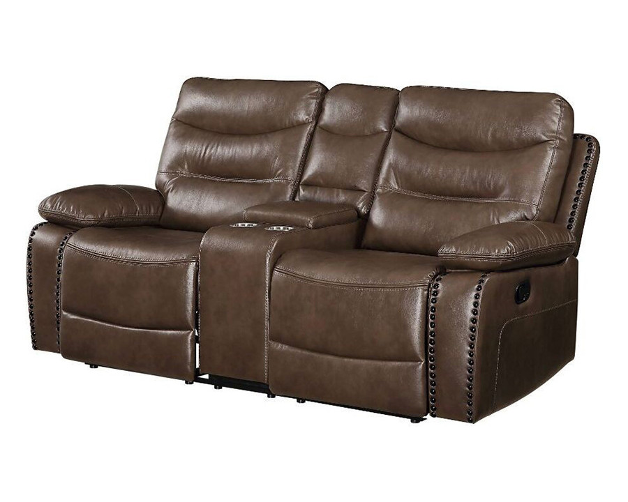 ACME - Aashi Motion Loveseat with Console