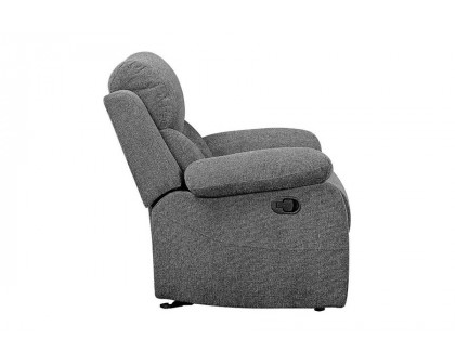 ACME - Kalen Motion Sofa in Gray Chenille