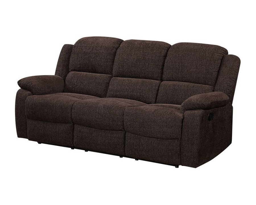 ACME - Madden Motion Sofa in Brown Chenille