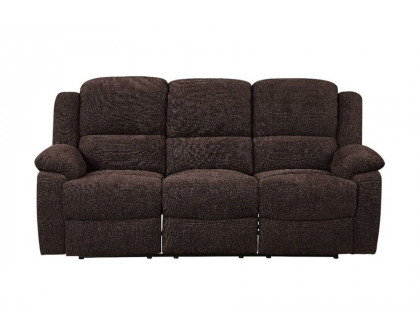 ACME - Madden Motion Sofa in Brown Chenille