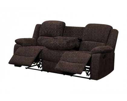 ACME - Madden Motion Sofa in Brown Chenille