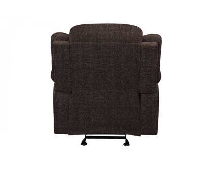 ACME - Madden Motion Glider Recliner in Brown Chenille