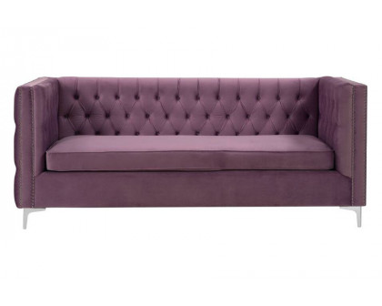 ACME Rhett Sectional Sofa - Purple Velvet