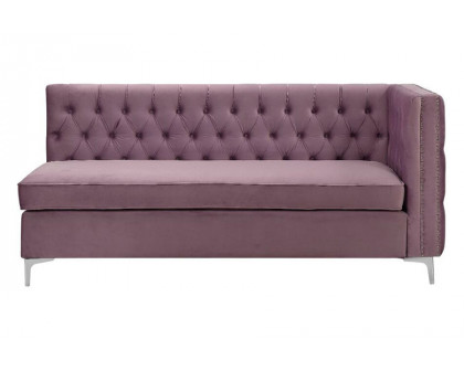 ACME Rhett Sectional Sofa - Purple Velvet