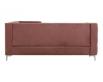 ACME Rhett Sectional Sofa - Dusty Pink Velvet