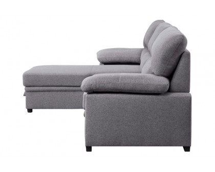 ACME - Nazli Sectional Sofa with Storage in Gray