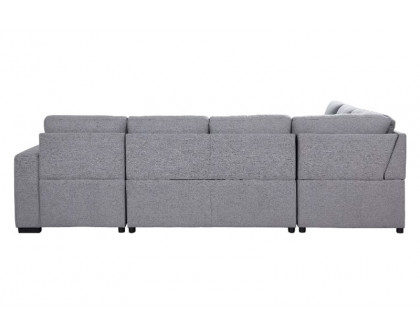 ACME - Nardo Sectional Sofa with Storage in Gray