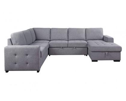 ACME - Nardo Sectional Sofa with Storage in Gray