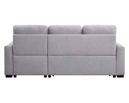 ACME - Amboise Reversible Sectional Sofa with Sleeper/Storage in Light Gray