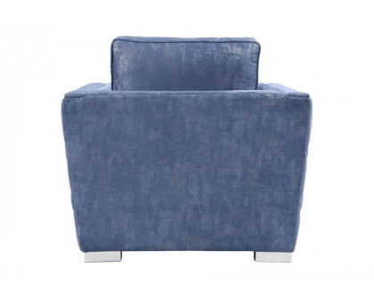 ACME - Emilia Chair with Pillow in Blue