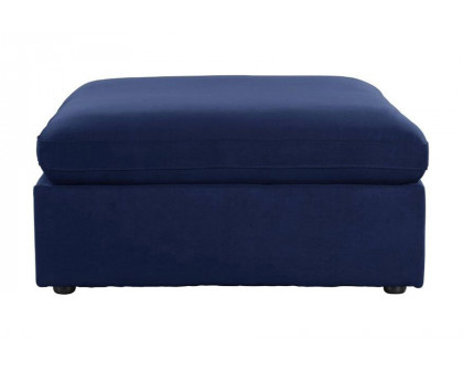 ACME - Crosby Modular Ottoman in Blue