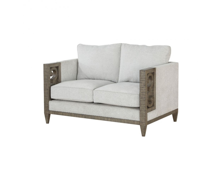 ACME - Artesia Loveseat in Salvaged Natural