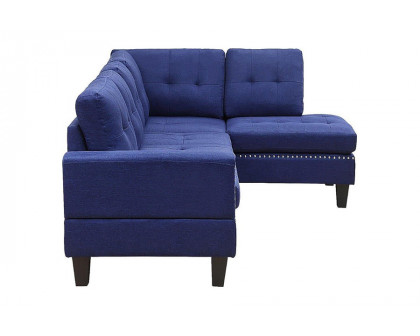 ACME Jeimmur Sectional Sofa - Blue Linen