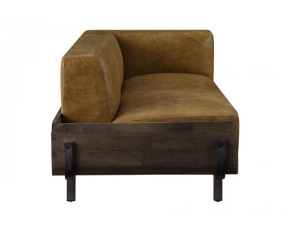 ACME - Blanca Sofa in Chestnut/Rustic Oak