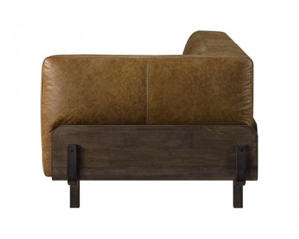 ACME - Blanca Sofa in Chestnut/Rustic Oak