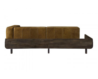 ACME - Blanca Sofa in Chestnut/Rustic Oak