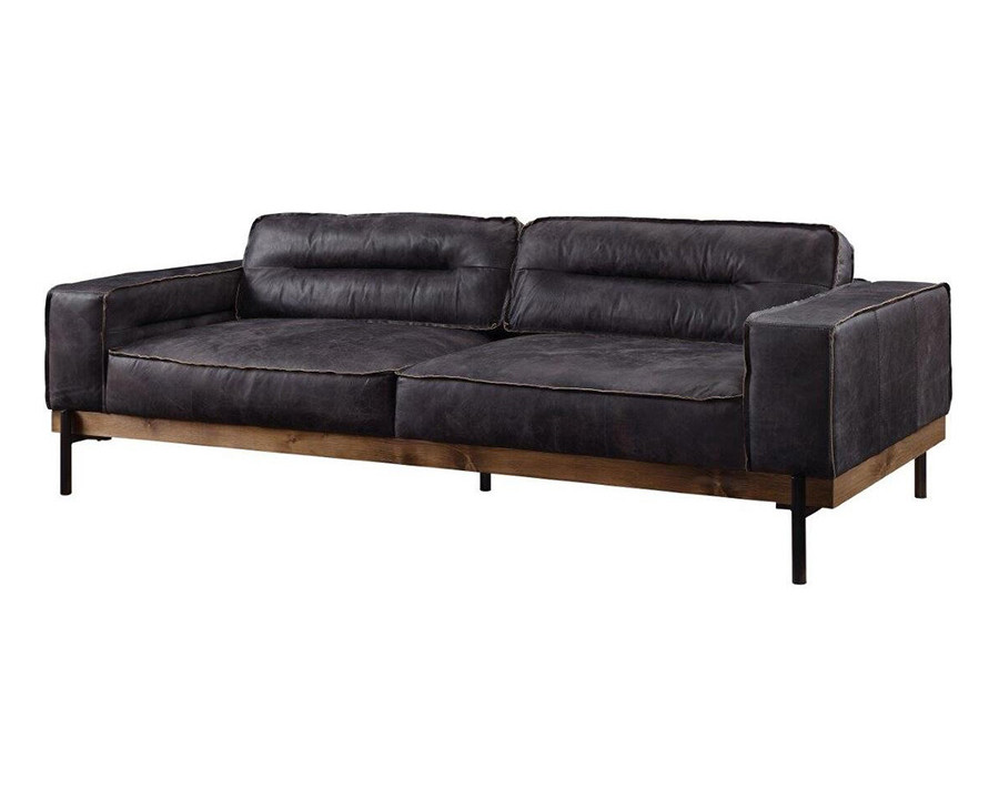 ACME - Silchester Sofa in Antique Ebony