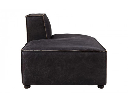 ACME™ Birdie Modular Chaise - Antique Slate Top Grain Leather