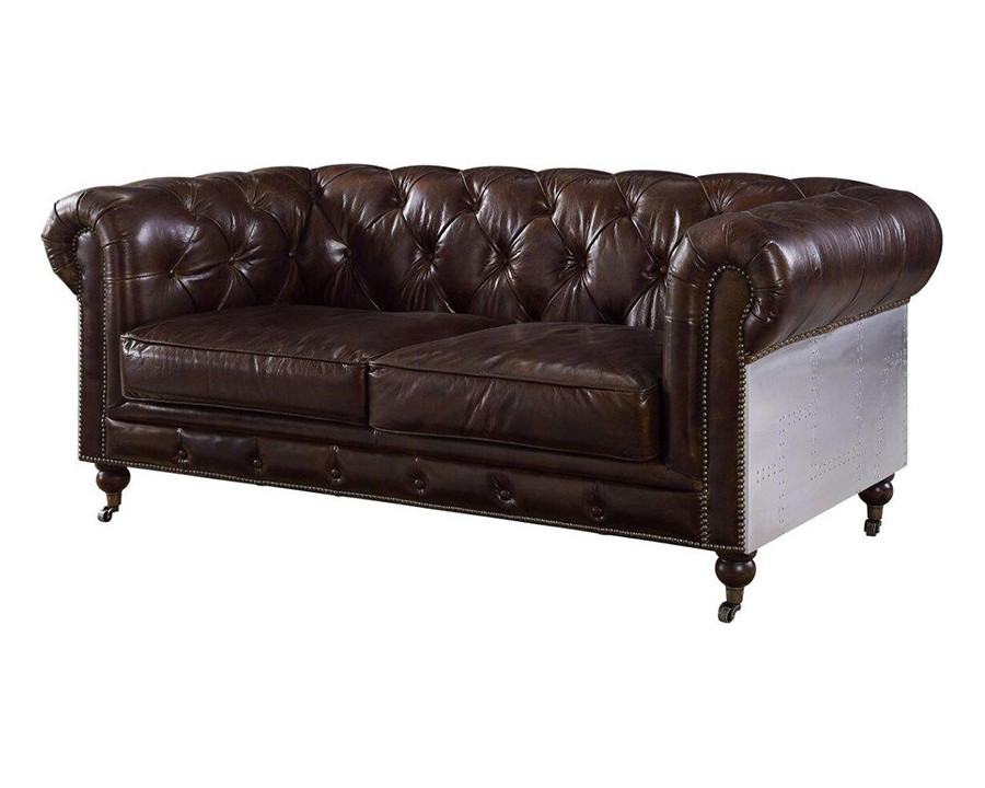 ACME - Aberdeen Loveseat in Vintage Brown