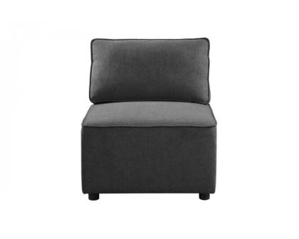 ACME™ Silvester Modular Armless Chair - Gray