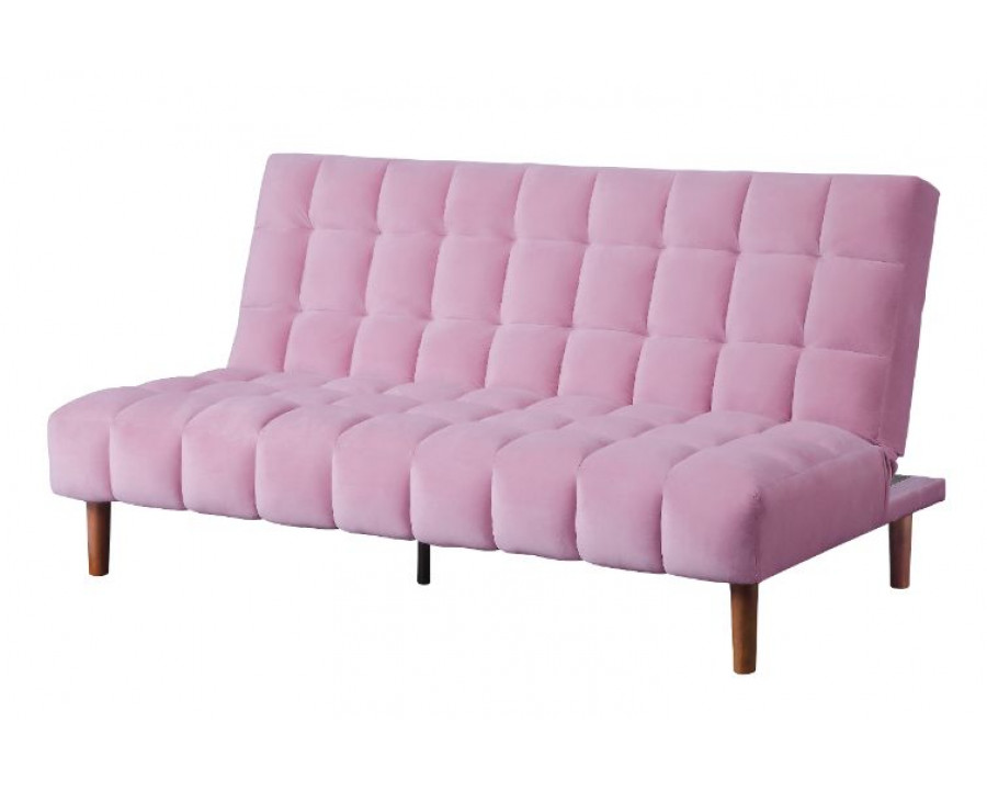 ACME Yolandi Adjustable Sofa - Pink