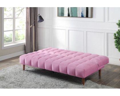 ACME Yolandi Adjustable Sofa - Pink