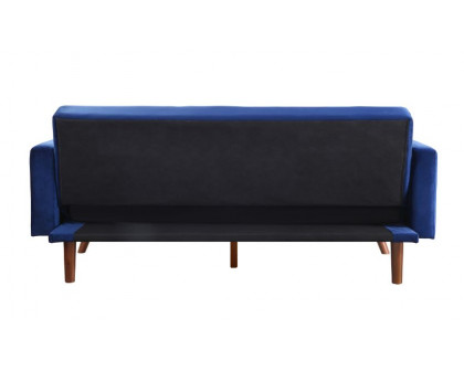 ACME - Tanitha Adjustable Sofa in Blue/Natural