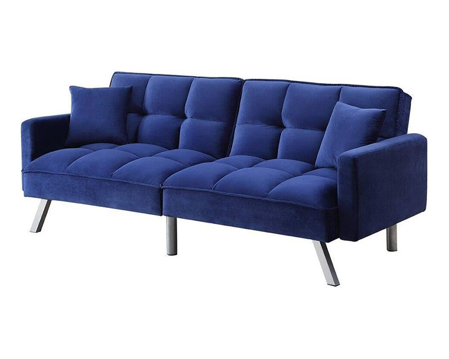 ACME - Mecene Adjustable Sofa in Blue