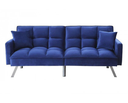 ACME - Mecene Adjustable Sofa in Blue