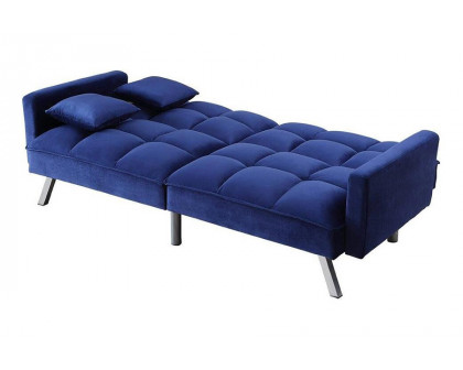 ACME - Mecene Adjustable Sofa in Blue