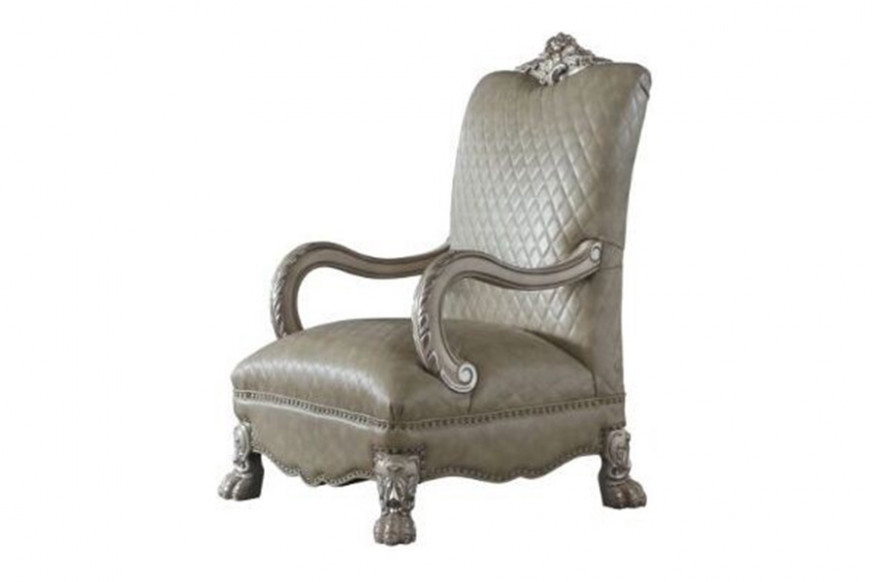 ACME™ Dresden Chair with Pillow - Vintage Bone White