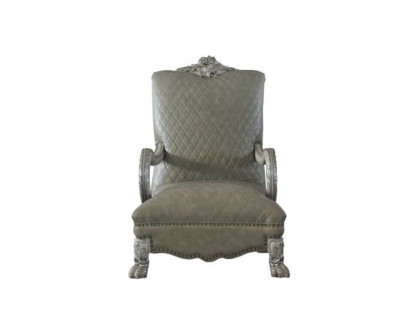 ACME™ Dresden Chair with Pillow - Vintage Bone White