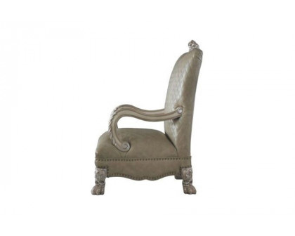 ACME™ Dresden Chair with Pillow - Vintage Bone White