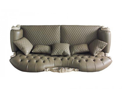 ACME Dresden Sofa with 5 Pillows - Gray