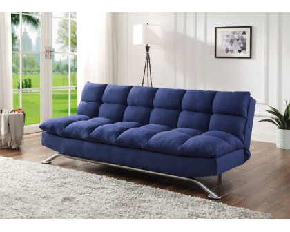 ACME - Petokea Adjustable Sofa in Blue