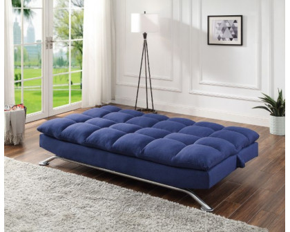 ACME - Petokea Adjustable Sofa in Blue